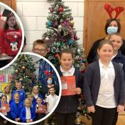 Meadowgate Academy, Leverington primary and Elm C of E primary took part in the Rudolph run that raised over £6,000 for the Arthur Rank Hospice Charity.