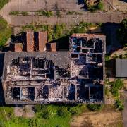 Mepal Outdoor Leisure Centre. Aerial views taken on July 3, 2020, show the scope and scale of the centre. It also shows some of the damage caused by arson attacks.