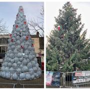 Seeing double in Wisbech - a dash of the traditional, a touch of the modern as Christmas approaches