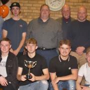 The Mildenhall Fen Tigers team that helped win the National Development League.