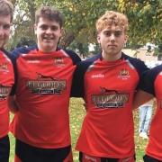 From left: Wisbech's 18-year-old stars Luke Hare, Jack Obey, Nick Little and Bailey Raven.