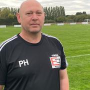 New Wisbech St Mary manager Paul Hunt (pictured) was pleased with his side's display in his first game in charge against Huntingdon Town in the Eastern Counties League First Division North.