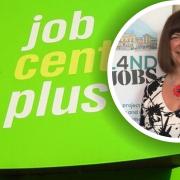 Julia Nix (inset), DWP district manager for East Anglia, is confident more people will find employment amid a rise in Universal Credit claimants in parts of Cambridgeshire.