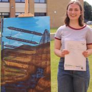 Emily Reach achieved grade nines in subjects such as art, English language and geography.