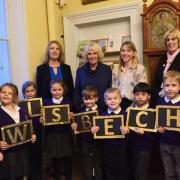 Wisbech and Fenland Museum have been nominated for a national family friendly award. Here, children in Wisbech were treated to a visit from The Duchess of Cornwall who presented them with 50 new books.