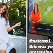 Reality TV star Katie Price thought BBC Look East weather presenter Gillian Brown had an uncanny resemblance to EastEnders’ Natalie Cassidy.