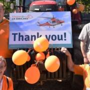 Fenland Farmers' tractor run in aid of the Magpas Air Ambulance charity was a huge success.