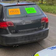 She was stopped in Upwell this morning (April 16) driving her children to school with a revoked driving licence.