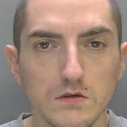 Thirty-eight-year-old Zac Jackson (pictured) strangled his 51-year-old neighbour Katy Sprague to death on November 27 2019.