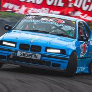 Matthew Holder in action during the British Drifting Championships.