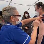 Doctors from the Upwell Health Centre in Wisbech have been filmed receiving the Covid-19 vaccine and urge the public to have it too.