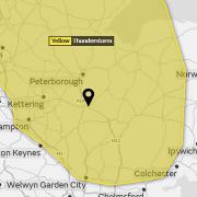 A yellow weather warning for thunderstorms has been issued. Picture: MET OFFICE