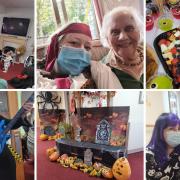 Staff at Orchard House decorated the home with decorations for residents, friends, and families for an afternoon of Halloween fun on October 28.