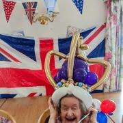Hickathrift House care home residents and staff celebrated coronation.