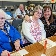 Hickathrift House residents and staff enjoyed a bingo evening.
