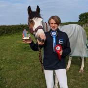 Wisbech teenager Ryan Hagger with his pony Callie.