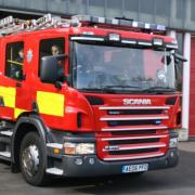 A car caught fire on the A47 near Thorney on Tuesday January 9.