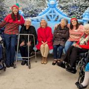 Worzals Arctic Adventure Christmas outing for Hickathrift House residents and staff