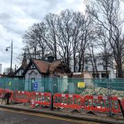 The toilet block in March town centre has been demolished.