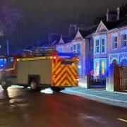 Fire crews were called to a house in Bowthorpe Road in Wisbech on March 12.