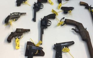 More than 140 firearms were handed in to police over an 18-day period across three counties, including Cambridgeshire.