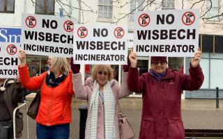 Campaigners launch fight against Wisbech incinerator at town rally. Picture: KIM TAYLOR
