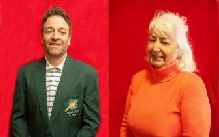 Andrew Hicks and Sylvia Illsley are the 2023 captains for Tydd St Giles Golf Club.