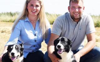 Hannah Hetherington and Tom Martin took tenancy of the 115-acre Mendhams Farm, in Outwell, in October 2022.